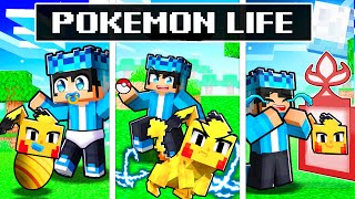 BIRTH TO DEATH of a POKEMON in Minecraft [upl. by Zulema]