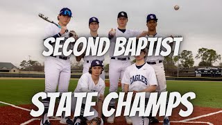 VYPE Highlights Second Baptist School wins 2022 TAPPS Division II State Baseball Championship [upl. by Enined]