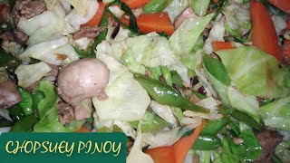 sari saring gulaychopsuey recipespanlasang pinoyOwn version full recipes [upl. by Alracal]