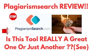 Plagiarismsearch ReviewIs This Plagiarism Checker REALLY Worth Using AT ALL Or SeeDo not Use Yet [upl. by Serge375]