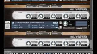 Cinesamples Hollywoodwinds  TEXTURES AND FX [upl. by Benedicto728]