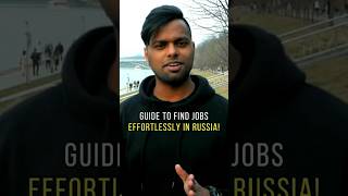 ரஷ்யாவில் வேலை தேடுவதற்கான சிறந்த வழி Russiatamilan jobsinrussia jobs2024 workinrussia [upl. by Fabio]