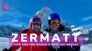 Tips to help you MAXIMIZE your trip to Zermatt Switzerland the Worlds BEST ski resort [upl. by Christy369]