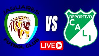 Jaguares vs Deportivo Cali  Comentamos EN VIVO la Copa Colombia [upl. by Anileme]