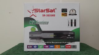 STARSAT SR3035HD Digital Satellite Receiver l 10BiT l 2x Remotes l LAN l 4G l Unboxing l Urdu [upl. by Anaz899]