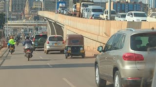 Kabalagala Town Along The Busy Ggaba Road [upl. by Aihset]