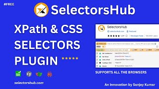 How to use SelectorsHub  Tutorial With All The New Features  Best xpathplugin  Free Tool [upl. by Aisitel]