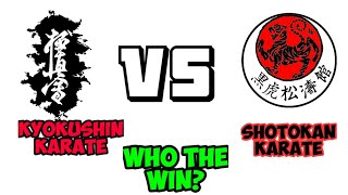 KYOKUSHIN vs SHOTOKAN [upl. by Schoenberg]