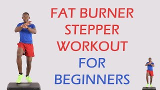 FAT BURNER Stepper Workout for Beginners Step Workout for Weight Loss [upl. by Ainej584]