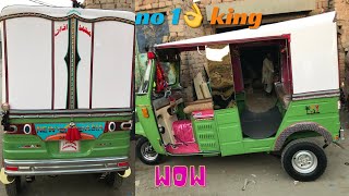 Newasiarickshaw with modified  poshish pink caluor hud new design MashahAllah [upl. by Shaun]