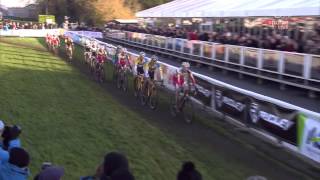 Belgian Cyclocross National Championship men 2014 [upl. by Abekam]