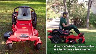 Ariens EDGE  zeroturn mower for private gardens [upl. by Fronniah]