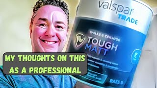 Valspar Trade Tough Matt review  BampQ DIY Shop [upl. by Preston]