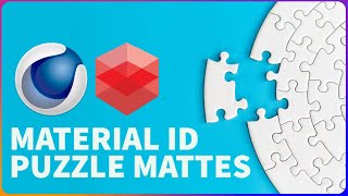 How to Create Material ID Mattes with Redshift Puzzle Matte AOVs  Cinema 4D [upl. by Ettelrac]