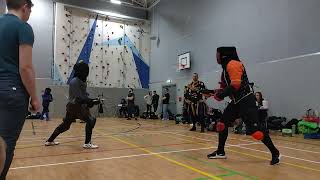 Wessex League 2024 Bristol Open Longsword A Pool 4 06 [upl. by Enawtna554]