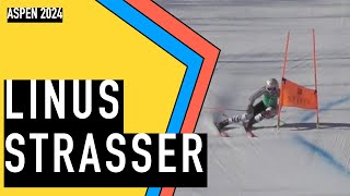 Linus STRASSER GS  Aspen 2024 [upl. by Yennej]