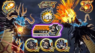 【Maxed Kaido is a Menace】Buffed EX Kaido with Triple Kaido Medal Set Showcase  OPBR [upl. by Haridan196]