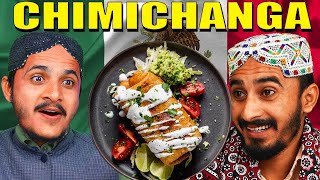 Tribal People Try Mexican Chimichanga For The First Time [upl. by Oloap]