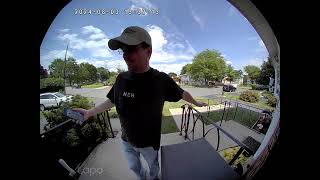 Tapo D225 Video Doorbell RAW Footage [upl. by Tabbitha]