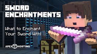 The Best Sword Enchantments in Minecraft [upl. by Colpin]