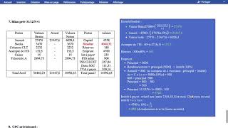 Controle de Gestion S6 Gestion budgetaire partie 4 Bilan et CPC prévisionnel [upl. by Burdett]