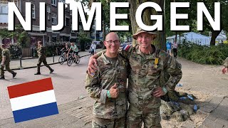 Nijmegen 4 Days March 2024  The Walk of the Worlds Vlog [upl. by Norvall]