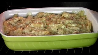 Mac amp Cheese Auflauf  Der amerikanische Klassiker  Rezept [upl. by Reahard]