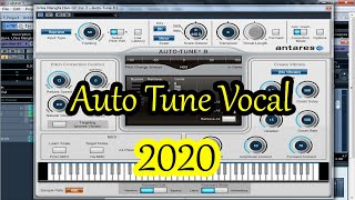 How to make Autotune Naat Vocal  Tune Vocal With Autotune 8 1  Am Studio 2020 [upl. by Cralg]