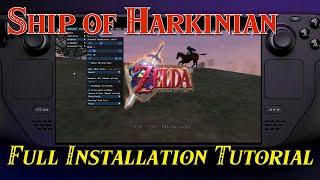 Steam Deck Ship of Harkinian  Full Installation Tutorial Using Only The Deck [upl. by Eeluj]