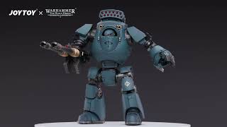 Sons of Horus Contemptor Dreadnought with Gravis Autocannon  JoyToy Warhammer Joytoy warhammer [upl. by Wolfgang419]