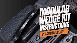 Modular Wedge Kit Instructions [upl. by Dido678]