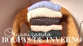 COMO GUARDO MINHAS ROUPAS DE INVERNOTER UM CLOSET É CHIC OU ÚTIL [upl. by Afra94]