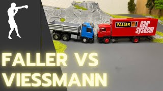 Viessmann CarMotion vs Faller Car System Analog [upl. by Ruhnke818]