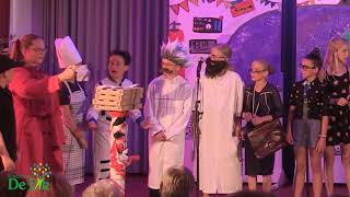 DE FEESTPLANEET afscheidsmusical 2019 groep 8 kindcentrum de Eik te Nieuwstadt [upl. by Arney]