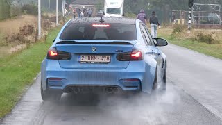 LOUD BMW M3 F80 with Decat M Performance Exhaust  Revs amp Accelerations [upl. by Tuesday]