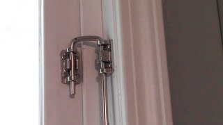 Installing a Defender Security Patio Sliding Door Loop Lock SGDR3571x80 [upl. by Obeng91]