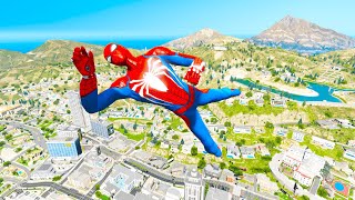 GTA 5 Crazy Ragdolls  Spiderman by GTA Crazy SpiderManFails [upl. by Nurse]