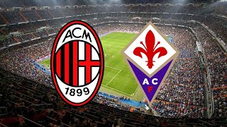 AC Milan vs Fiorentina Live  Serie A [upl. by Anisirhc]