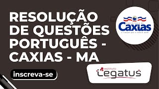 LEGATUS CAXIAS  MA  RESOLUÇÃO DE QUESTÕES 04 [upl. by Ahseinod]