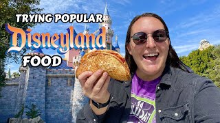 Trying The Most Popular Food In Disneyland [upl. by Anneg]