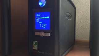 Unboxing CyberPower CP1000AVRLCD UPS [upl. by Lamori]