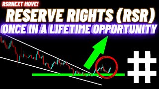 Once In A Lifetime Opportunity By Reserve Rights RSR Crypto Coin [upl. by Furr]