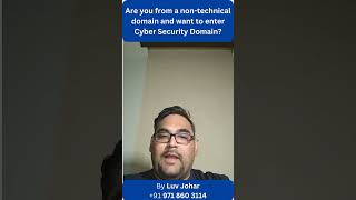 Cyber security domain for people from non technical background cybersecurity [upl. by Ahsocin]