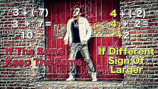 Integer Addition Subtraction Music Video MC Santi 2021 [upl. by Kired]