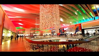 Christmas vibe at Westfield Täby Centrum Mall Stockholm Sweden [upl. by Annehs]