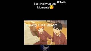 Haikyuu dub moments that are Slay [upl. by Baggott]