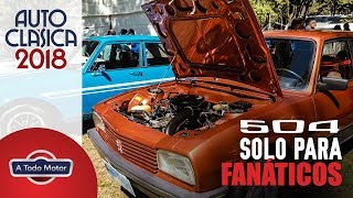 Peugeot 504 ¡SOLO PARA FANÁTICOS – Autoclásica 2018 [upl. by Einahets]