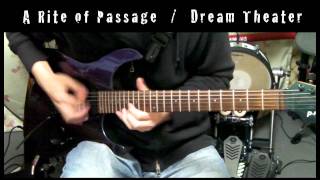 A Rite Of Passage  Dream Theater Guitar Solo Cover [upl. by Derzon]