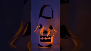 DIY Halloween Skeleton Lantern Lanterne squelette décoration Halloween facile [upl. by Ninette]