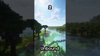 Which shaders is the best shorts minecraft [upl. by Caldeira882]